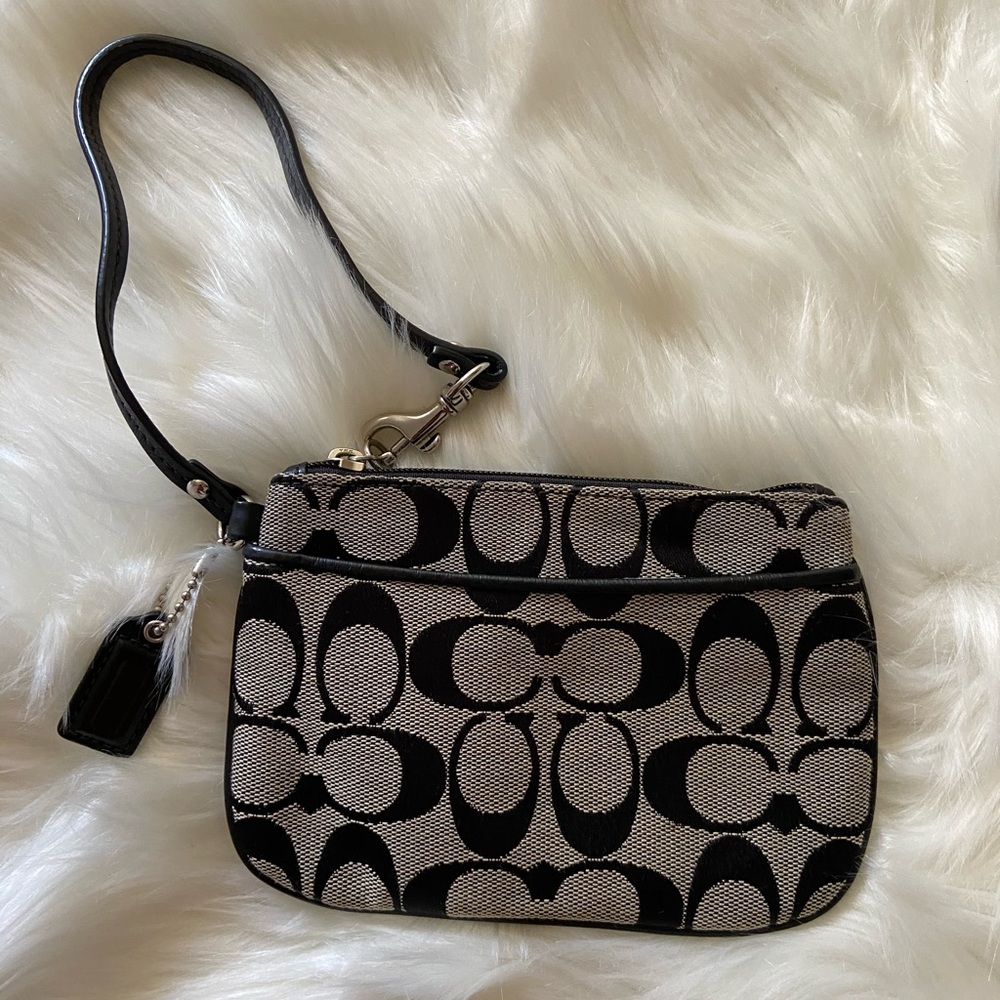 Small Coach Wristlet